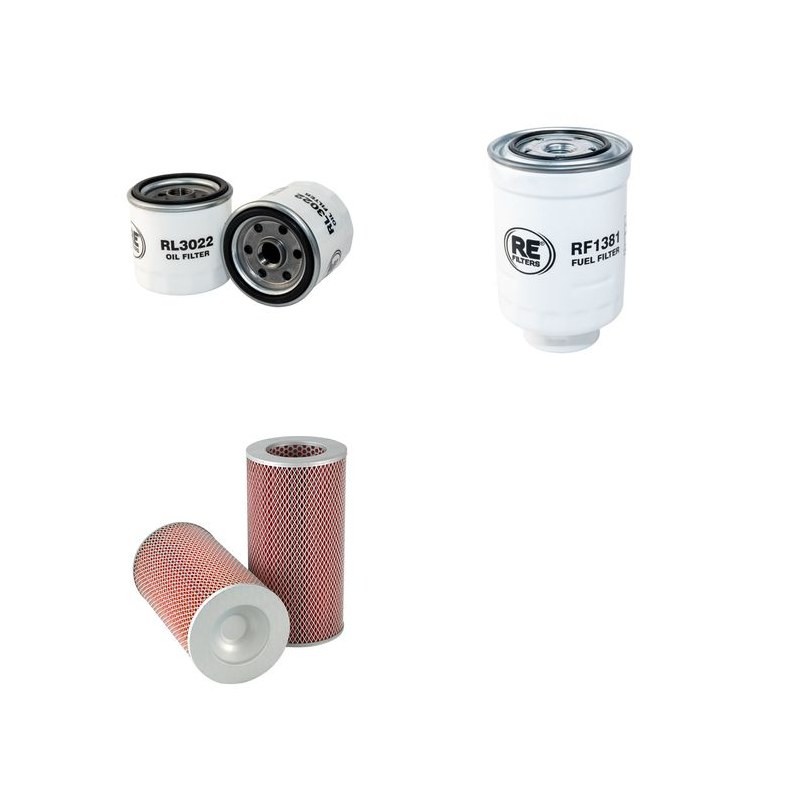 TOYOTA VU/LT/LW HI-ACE 2.5 D-4D/4WD Filter Service Kit w/ 2KD-FTV Eng.   YR  11.01-07.06 102 CH H1/H2