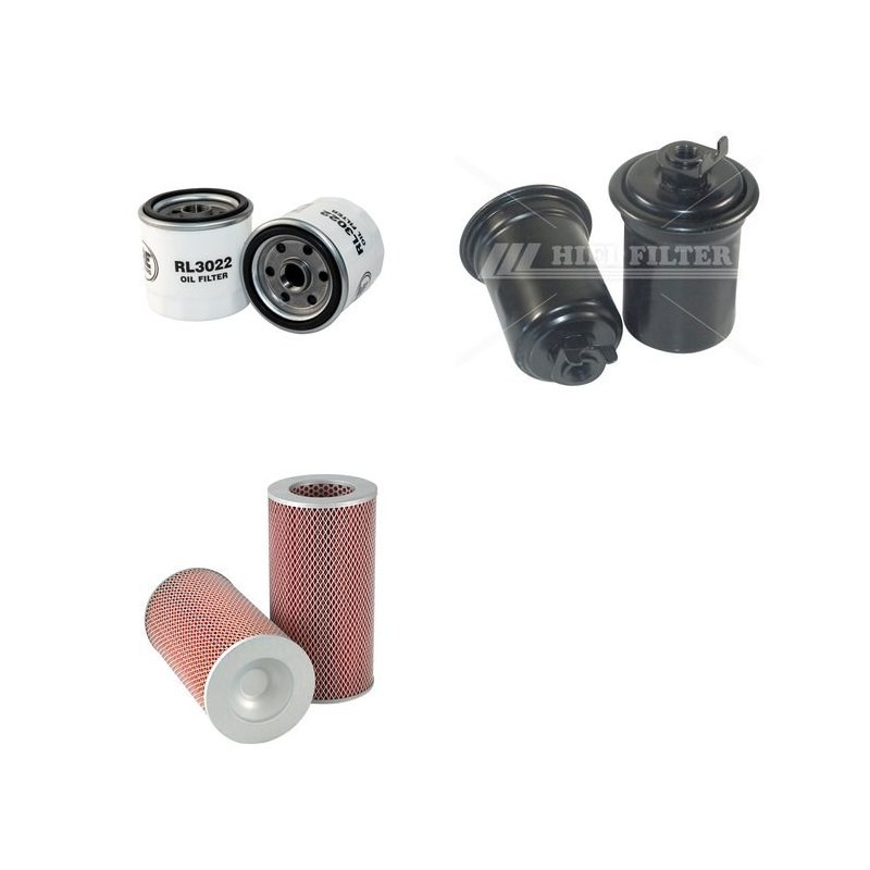 TOYOTA VU/LT/LW HI-ACE 2.7I 16V/4WD Filter Service Kit w/ 3RZ-FE Eng.   YR  09.98- 143 CH RCH18/29