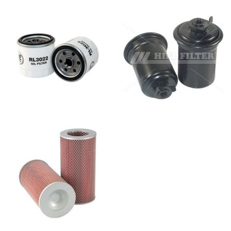 TOYOTA VU/LT/LW HI-ACE 2.7I 16V/4WD Filter Service Kit w/ 3RZ-FE Eng.   YR  09.98- 143 CH RCH18/29