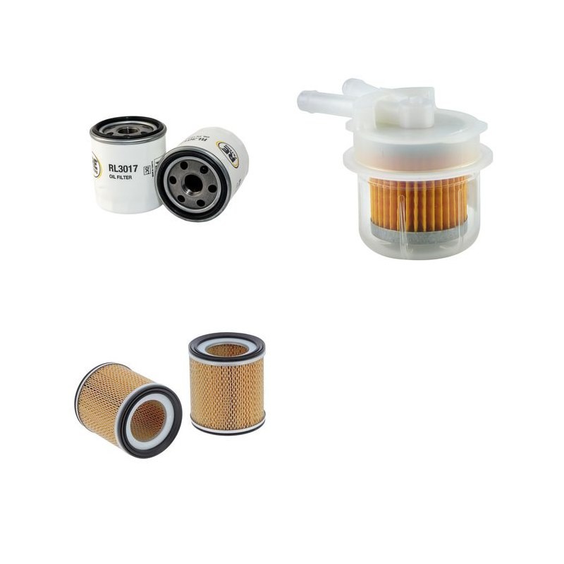 TOYOTA VU/LT/LW LITE-ACE 1.3 Filter Service Kit w/ 4K Eng.   YR  10.82-08.85  KM20