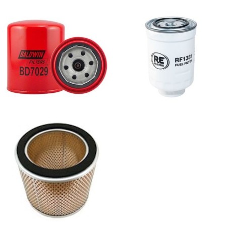TOYOTA VU/LT/LW LITE-ACE 2.0 DIESEL Filter Service Kit w/ 2C Eng.   YR  08.88-03.92  CM36