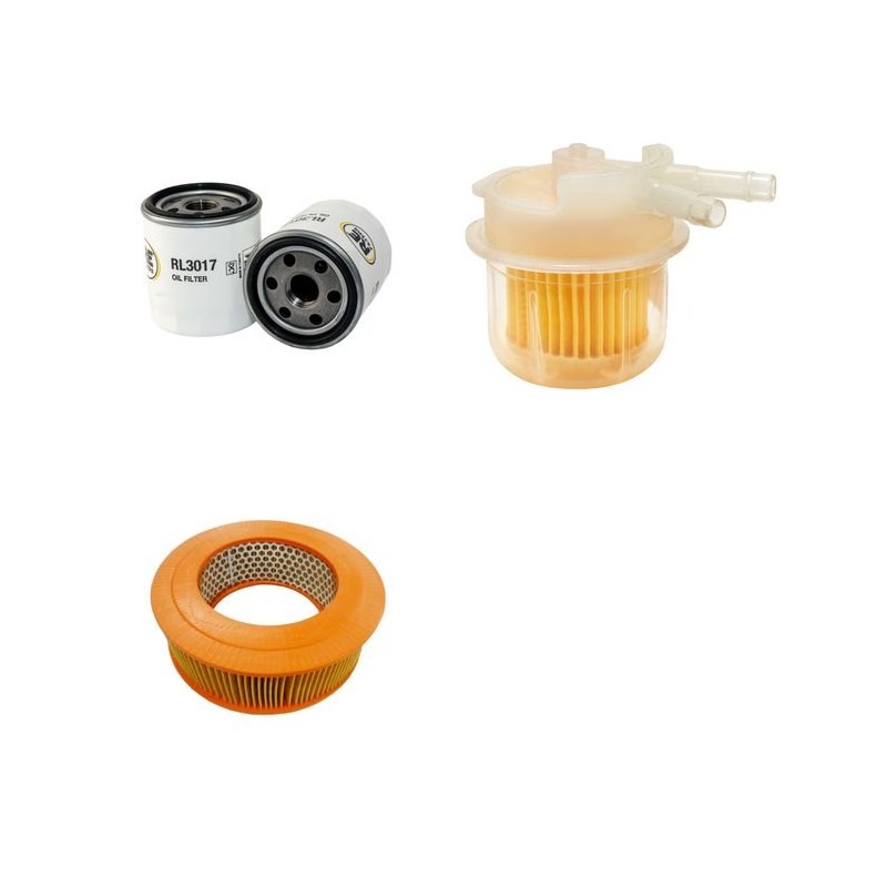 TOYOTA VU/LT/LW STALLION 1.5 Filter Service Kit w/ 1.5 Eng.   YR  1987-1992