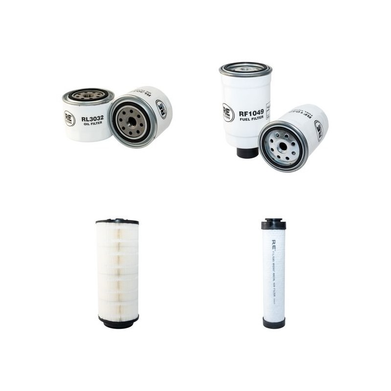 BOSCHUNG B 4 Filter Service Kit Air Oil Fuel Filters w/VM HR494HI3 Eng.