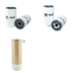 TRACKLESS FRAISEUSE Filter Service Kit Air Oil Fuel Filters w/Cummins 4BT3.9 Eng.