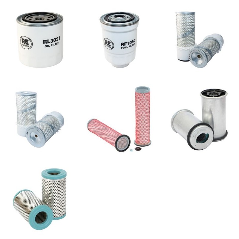 TRANSMANUT ETP 2004/L Filter Service Kit w/Kubota V3300ES Eng.   YR  2005-