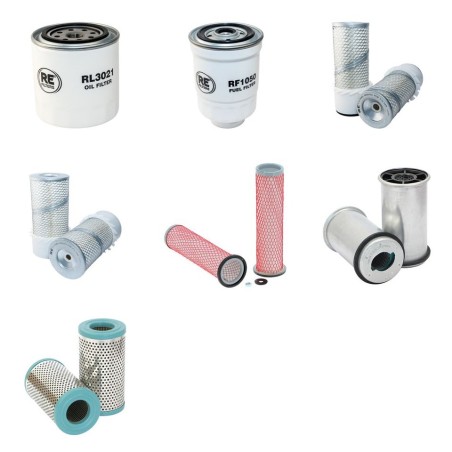 TRANSMANUT ETP 2004/L Filter Service Kit w/Kubota V3300ES Eng.   YR  2005-
