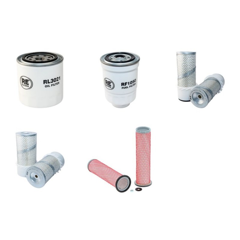 TRANSMANUT ETP 2004/L Filter Service Kit Air Oil Fuel Filters w/Kubota V3300ES Eng.   YR  2005-