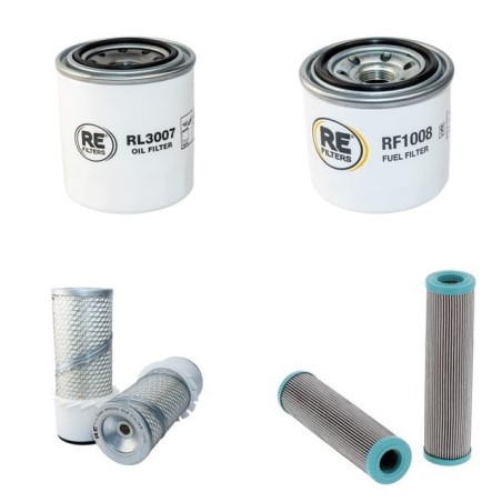 TRANSMANUT ST 25 Filter Service Kit w/Kubota D1105-E12 Eng.