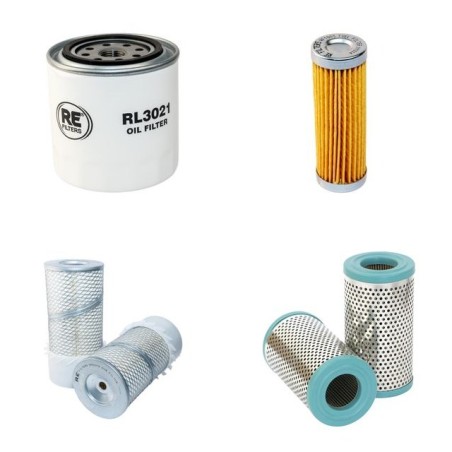 TRANSMANUT TRANSVERSAL Filter Service Kit w/Kubota V2403 Eng.