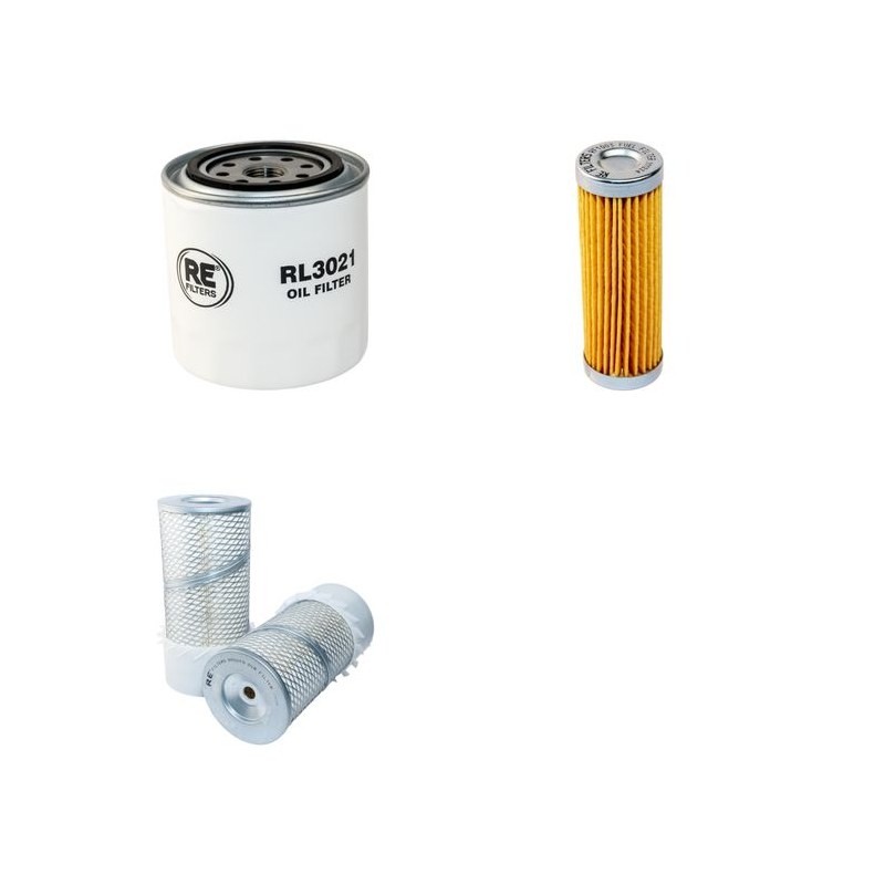 TRANSMANUT TRANSVERSAL Filter Service Kit Air Oil Fuel Filters w/Kubota V2403 Eng.