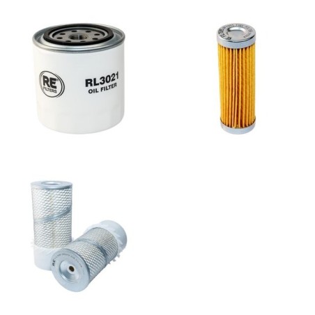 TRANSMANUT TRANSVERSAL Filter Service Kit Air Oil Fuel Filters w/Kubota V2403 Eng.
