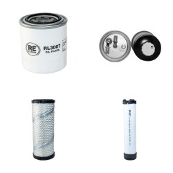 BOSCHUNG IMSSL Filter Service Kit Air Oil Fuel Filters w/Kubota D1105 Eng.   YR  2007-
