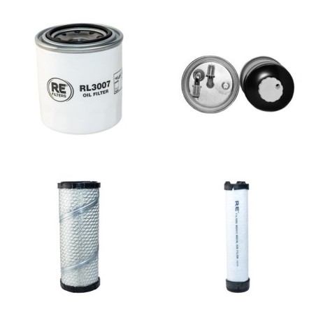 BOSCHUNG IMSSL Filter Service Kit Air Oil Fuel Filters w/Kubota D1105 Eng.   YR  2007-