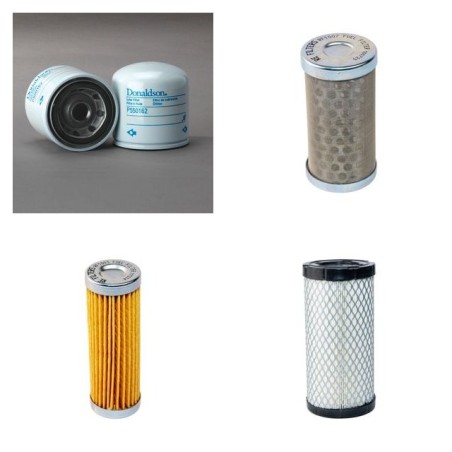 TUCHEL TUCHEL-TRAC QUATTRO Filter Service Kit Air Oil Fuel Filters w/Kubota D902-ET02 Eng.   YR  2009-