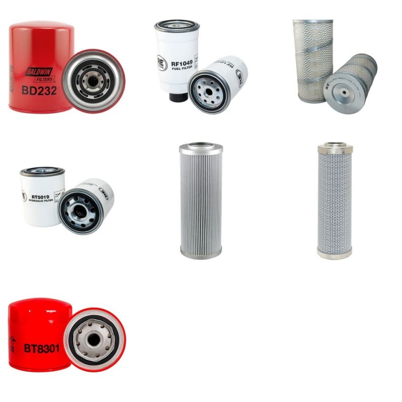 TURBOFOREST 6100 Filter Service Kit w/Iveco Eng.