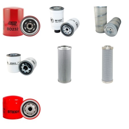 TURBOFOREST 6100 Filter Service Kit w/Iveco Eng.