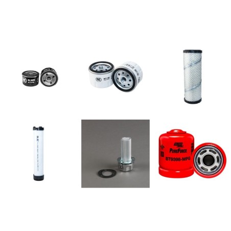 TURBOSOL PRO H HYDROTRONIC Filter Service Kit w/Lombardini 12LD475-2 Eng.