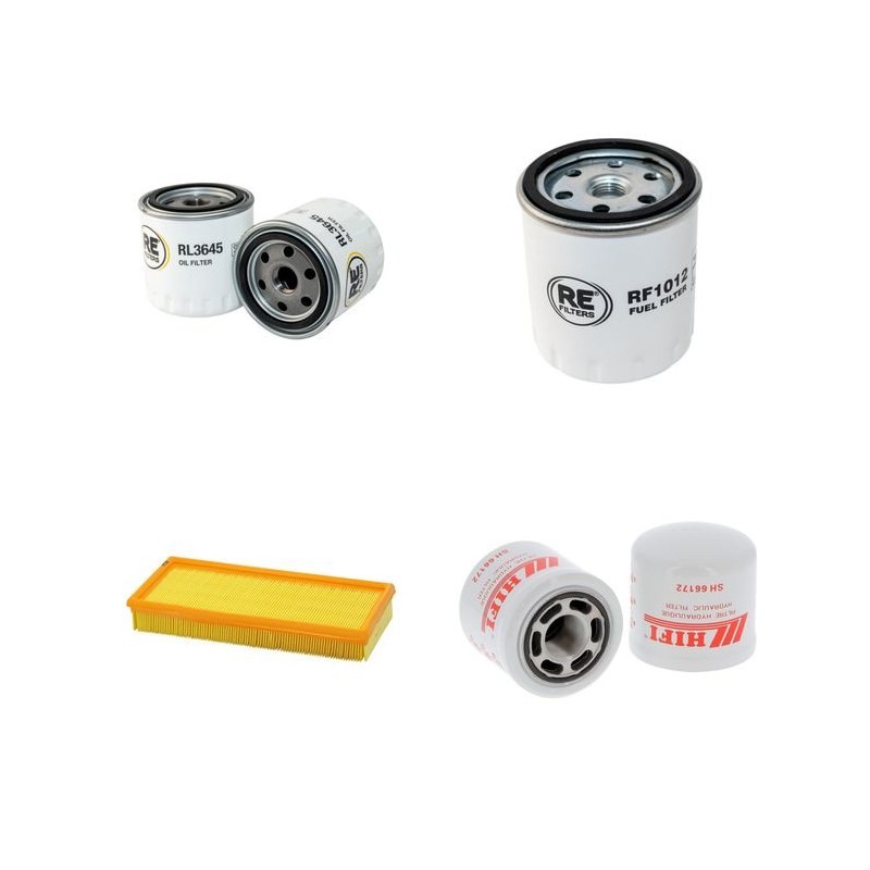 TURBOSOL PRO H HYDROTRONIC Filter Service Kit w/Lombardini FOCS/LDW1404B1 Eng.