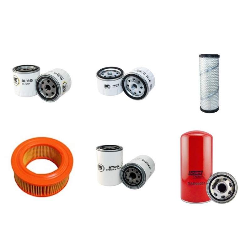 TURBOSOL TM 1923 Filter Service Kit w/Lombardini LDW1204 Eng.   YR  2004-