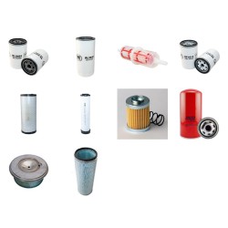 TURBOSOL TM 2736 DCB Filter Service Kit w/Lombardini LDW Eng.