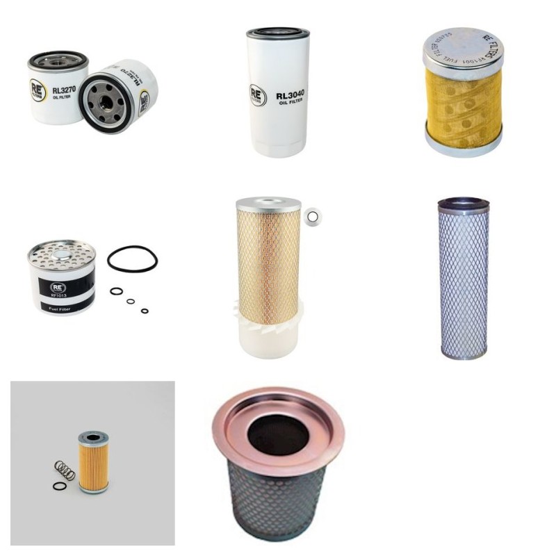 TURBOSOL TM 2745 NB Filter Service Kit w/Perkins  Eng.
