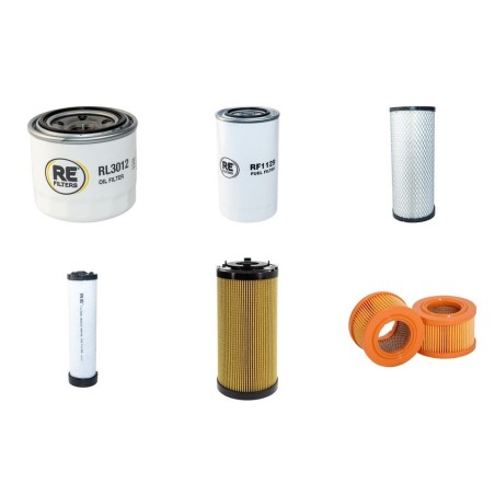 TURCHI 260 S Filter Service Kit w/Yanmar 4Tnv88 Eng.