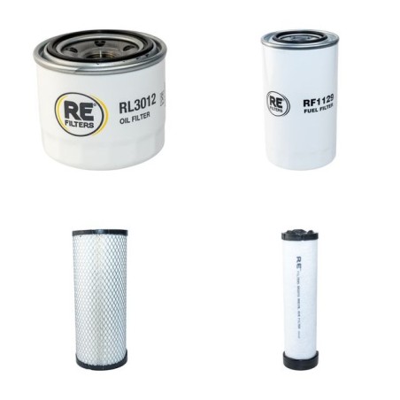 TURCHI 260 S Filter Service Kit Air Oil Fuel Filters w/Yanmar 4TNV88 Eng.