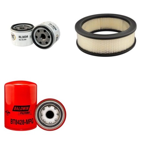 TURFCO WINDESPIN 1530 Filter Service Kit w/Briggs & Stratton  Eng.   YR  2012