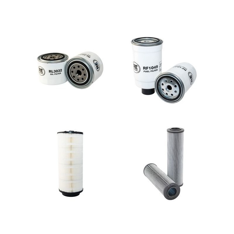 BOSCHUNG PONY P4T-ECO Filter Service Kit w/VM HR494HI3-10C Eng.   YR  2004