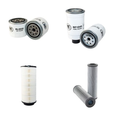 BOSCHUNG PONY P4T-ECO Filter Service Kit w/VM HR494HI3-10C Eng.   YR  2004