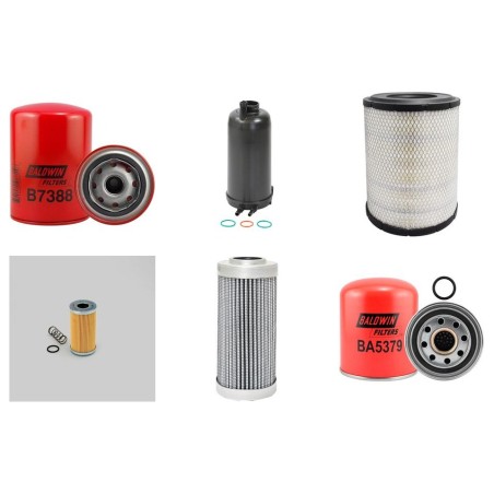 BOSCHUNG REXTER A 7500 Filter Service Kit w/IVECO  Eng.   YR  2007-  EURO V