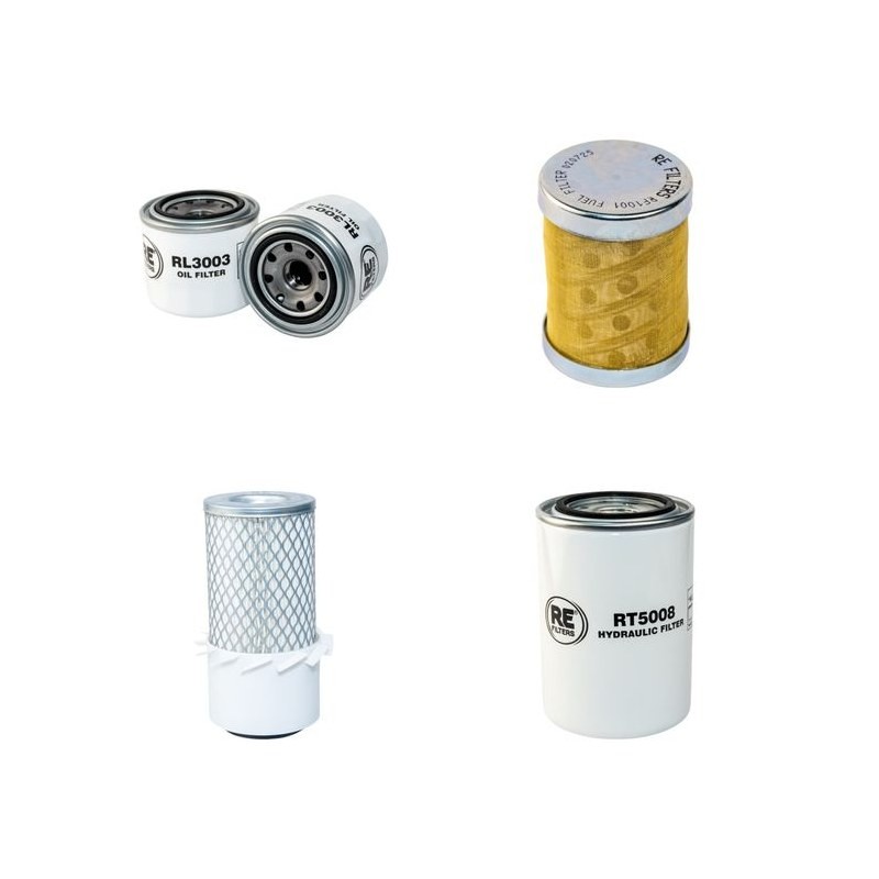 UNIC CRANES URW 376 Filter Service Kit w/Isuzu 3Lb1 Eng.
