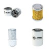 UNIC CRANES URW 376 Filter Service Kit w/Isuzu 3Lb1 Eng.