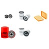 UNITRAC MINI DUMPER Filter Service Kit w/Lombardini Ldw502 Eng.