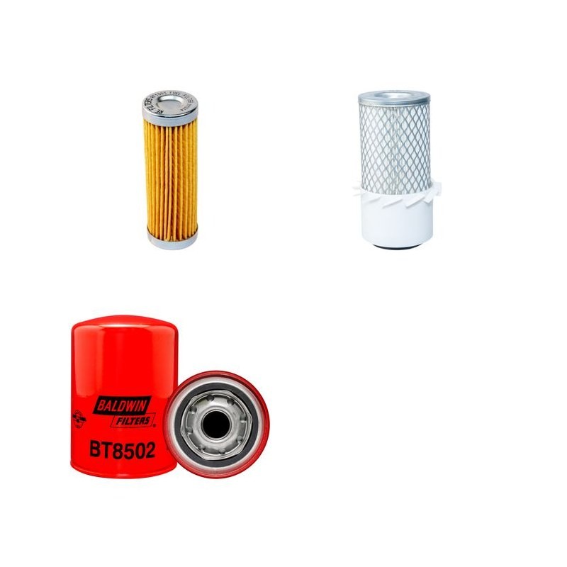 UNITRAC MINI DUMPER Filter Service Kit w/Kubota Zb400 Eng.