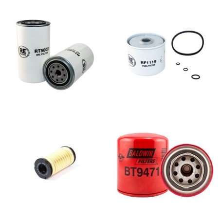 URSUS 9014 H Filter Service Kit w/Perkins 1104D Eng.   YR  2015