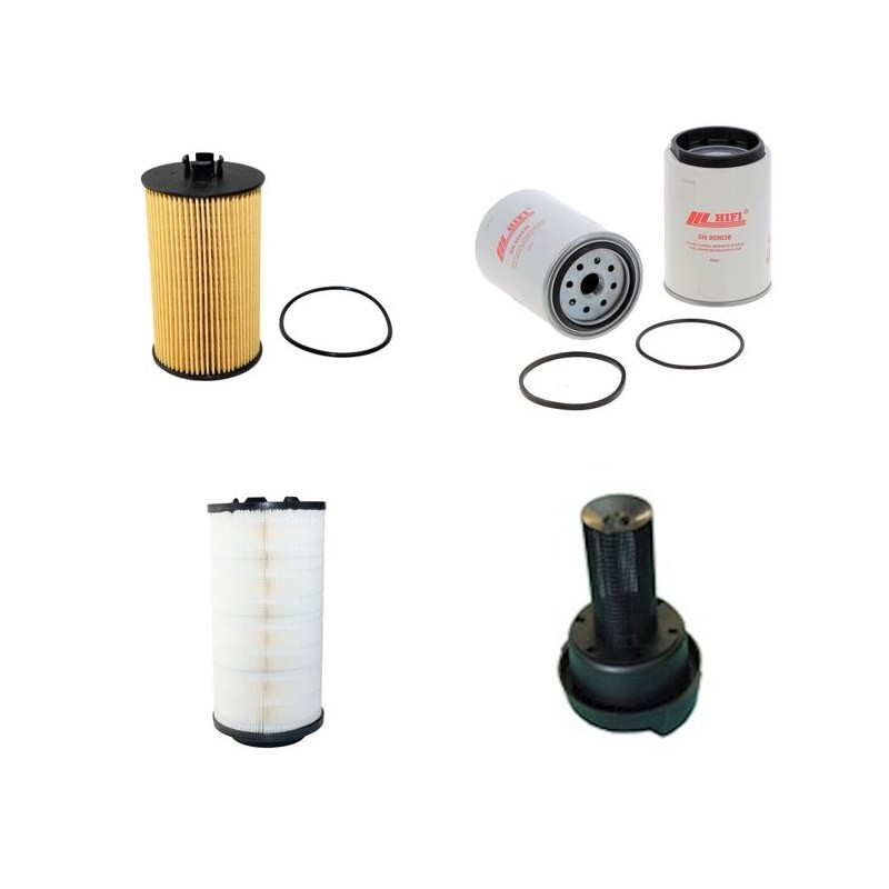 BOSCHUNG S 8000 Filter Service Kit w/MERCEDES OM904LA Eng.