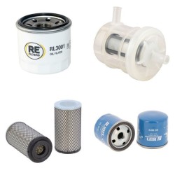 UTILEV UT 25 P Filter Service Kit w/Yanmar 4TNE92 Eng.
