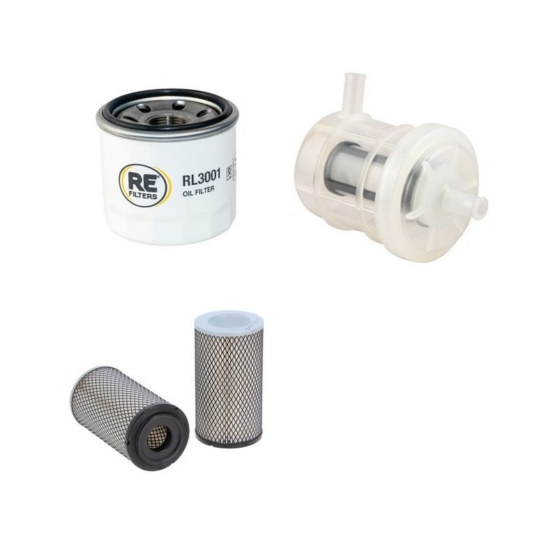 UTILEV UT 25 P Filter Service Kit w/Yanmar 4TNE92 Eng.