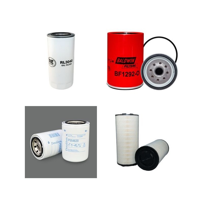 BOSCHUNG SNOW BOOSTER Filter Service Kit Air Oil Fuel Filters w/Deutz BF Eng.   YR  2008-