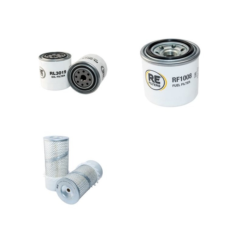 VAIACAR LEM 300 Filter Service Kit Air Oil Fuel Filters w/Perkins  Eng.