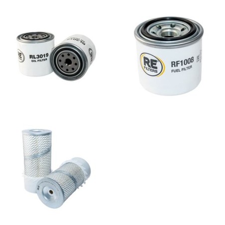 VAIACAR LEM 300 Filter Service Kit Air Oil Fuel Filters w/Perkins  Eng.