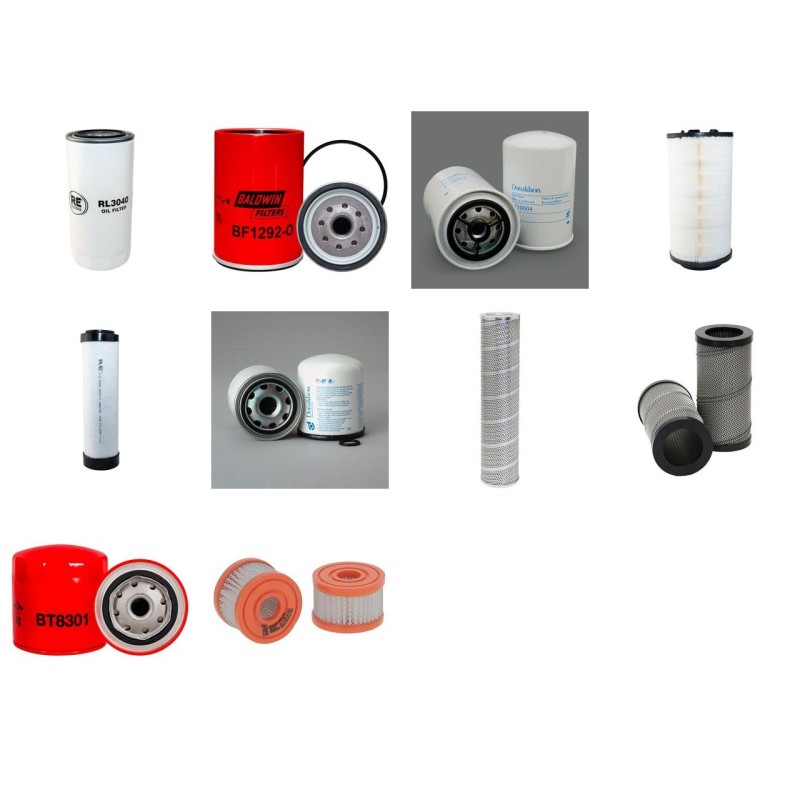 VAIACAR V 704 R+ Filter Service Kit w/Deutz TCD2013L04 Eng.   YR  2009-