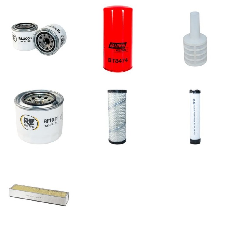 VALPADANA 1550 Filter Service Kit w/Yanmar 4TNV88-KLAN Eng.   YR  2008-