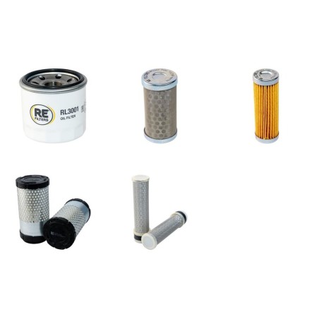 BOSCHUNG STA 95 Filter Service Kit with Kubota D722 Eng