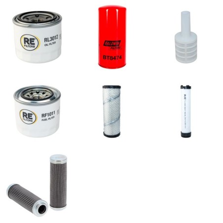 VALPADANA 6560 ISR/ARM/VLM Filter Service Kit w/Yanmar 4TNV84T Eng.   YR  2005-