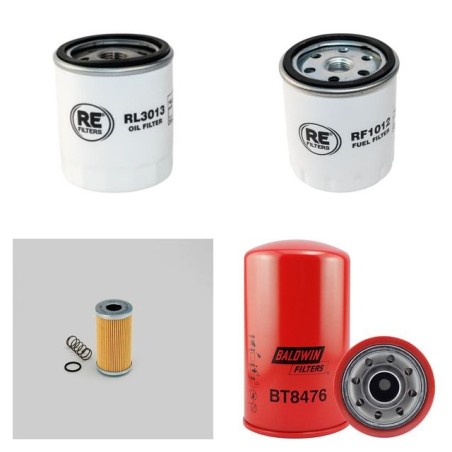 BOURGOUIN CT 1250 Filter Service Kit with Deutz F3L2011 Eng 2008-