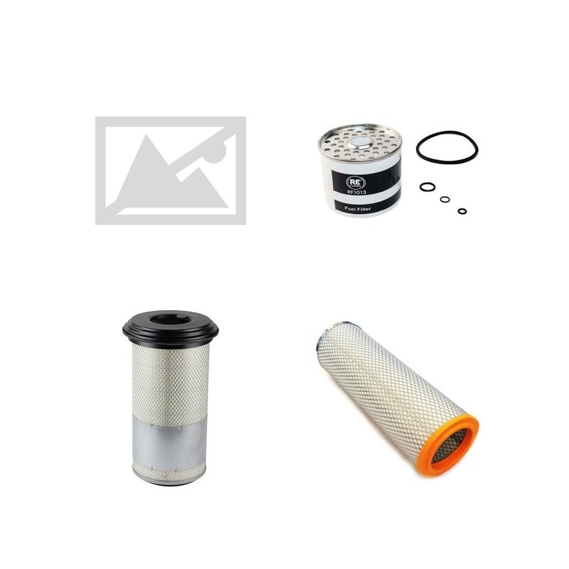 VALTRA 604 T Filter Service Kit Air Oil Fuel Filters w/SISU 311CS Eng. SN  21392-