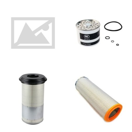 VALTRA 604 T Filter Service Kit Air Oil Fuel Filters w/SISU 311CS Eng. SN  21392-