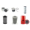 BOURGOUIN CT 1865 Filter Service Kit w/Perkins HR60/2800 Eng.